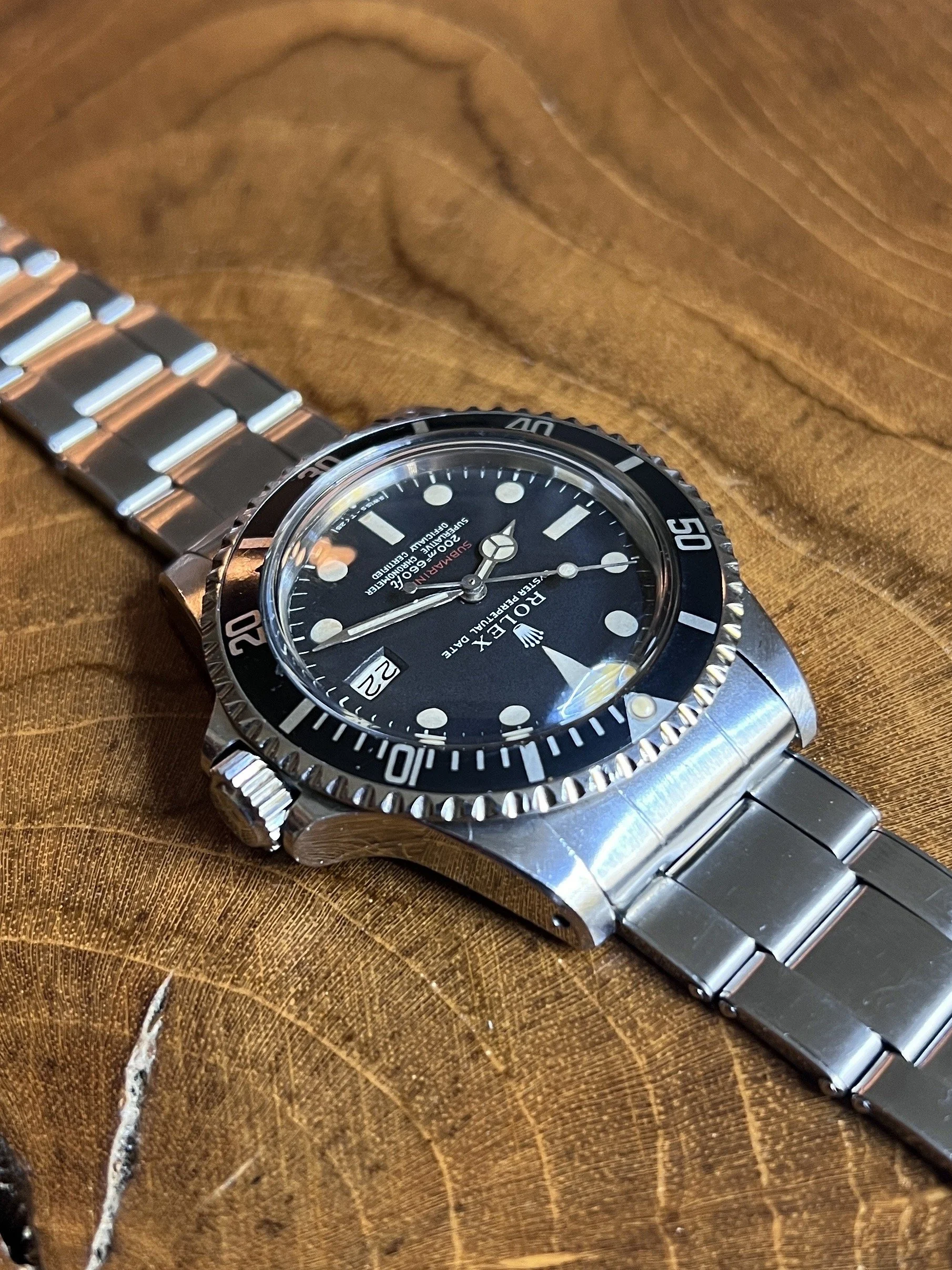 1969 Rolex Red Submariner 1680 MK1 Dial — Shiny Happy Objects